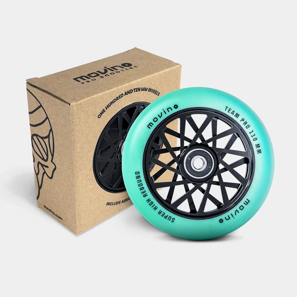 Movino TEAM PRO Spoked Ultralight 110 mm (verde mentă)