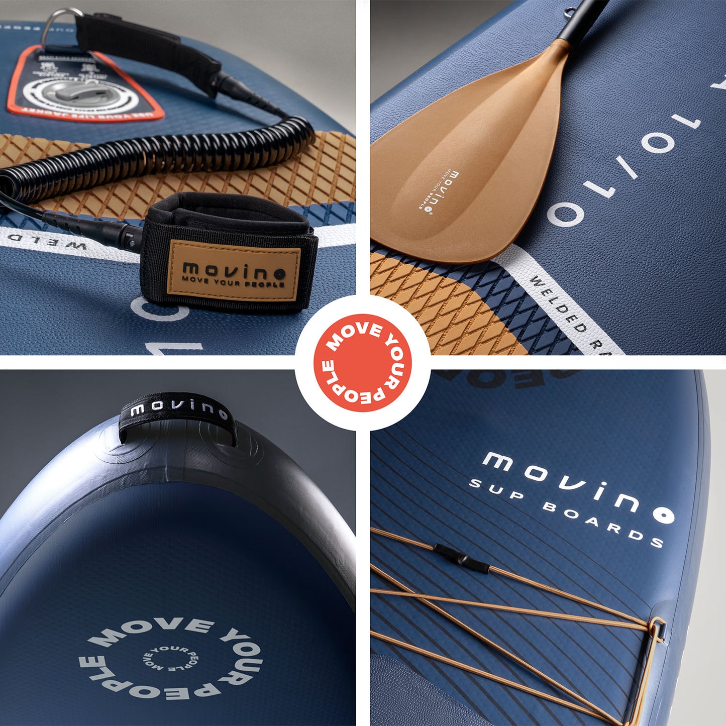 Movino GARDA Allround 10'10'' (albastru închis-cupru)