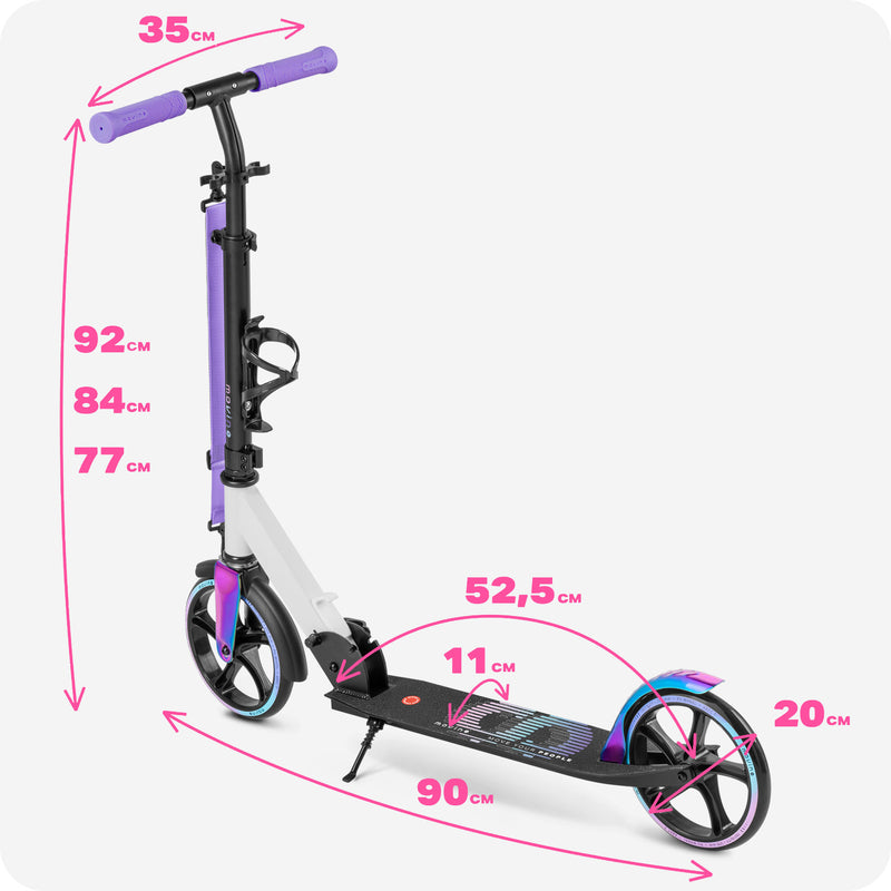 Check scooter dimensions.